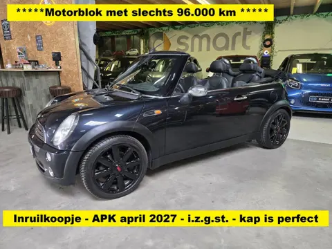 Mini Mini Cabrio 1.6 Cooper Pepper met super werkende cabriokap - nieuwe apk - motorblok met 90.000 