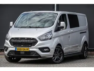 Ford Transit Custom L2H1 | Dubbele Cabine | 5-Persoons | 2.0Tdci 170Pk | Limited 340 | Leder | 2xSch