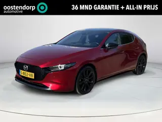 Mazda 3 2.0 e-SkyActiv-X M Hybrid 180 Luxury | Dealeronderhouden | Stoelgeheugen | Stoel en stuurver