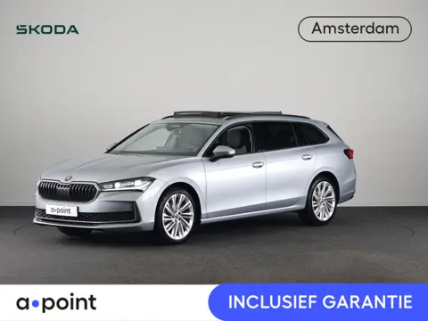 Škoda Superb combi First Edition 1.5 TSI m-HEV 150 pk Automaat (DSG) | Verlengde garantie | Navigati