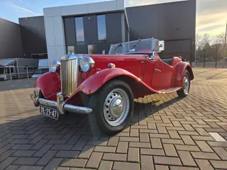 MG TDC 1951 MET X PAG MOTOR vraagprijs € 25.950,=