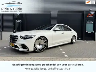 Mercedes-Benz S-klasse 450 4MATIC Lang AMG Line full ops Brabus pakket head up