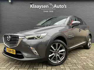 Mazda CX-3 2.0 SkyActiv-G 120 pk GT-Luxury | navigatie | bruin leder interieur | apple carplay | hea