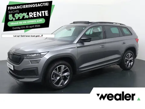 Skoda Kodiaq 1.5 TSI Sportline Business 7p. | 150 PK | Automaat | Trekhaak wegklapbaar | Panoramadak
