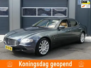 Maserati Quattroporte 4.2 V8 401PK Duo Select YOUNGTIMER Navi Schuifdak Leder Bose Xenon Lage km sta