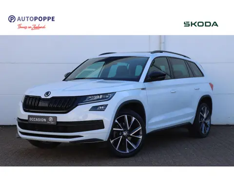 Skoda Kodiaq 1.5 TSI Sportline Business 150pk DSG7 7p. | Pano | Trekhaak | Memory | Camera