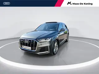 Audi Q7 55 TFSIe 280kW/381PK quattro S Line · Panoramadak · Trekhaak · Luchtvering · 360gr camera · 