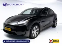 Tesla Model Y RWD 58 kWh | Panoramadak | Stoel-stuurverwarming | Zwart leder | Navigatie | Extra get