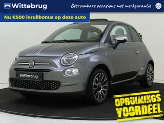 Fiat 500C 1.0 Hybrid Dolcevita | Cabriolet | Elektrisch cabrio dak | Parkeersensoren