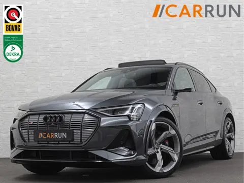 Audi e-tron Sportback S 504pk | RS-Stoelen | Panorama | 360 Camera | Valcona Leder | ACC | B&O Sound