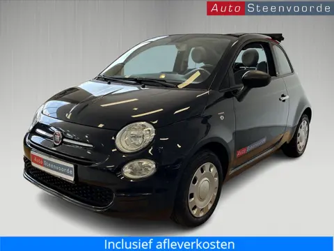 Fiat 500C 0.9 TwinAir Turbo Collezione Black - PARKEERSENSOREN - AIRCO