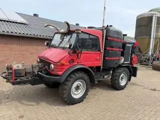 Unimog Spuitwagen