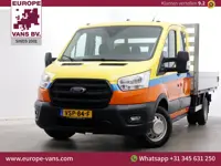 Ford Transit 350 2.0 TDCI 130pk D.C. Trend Open Laadbak Trekhaak 3000kg 08-2022