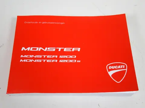 INSTRUCTIEBOEKJE Ducati Monster 1200 2014 - 2016