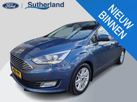 Ford C-Max 1.0 Titanium Full Options! | Volledig dealer onderhouden | Trekhaak | Stoel stuur en voor
