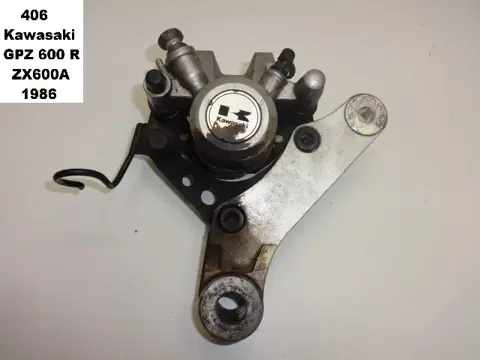 ACHTER REMKLAUW Kawasaki GPZ 600 1985 - 1987