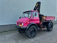 Unimog 416/U1100 Hiab kraan, Wener lier