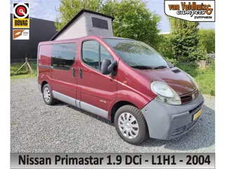 Nissan PrimaStar 1.9 DCi - L1H1 - NL Buscamper