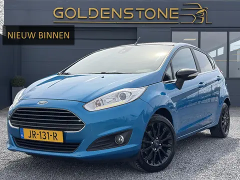 Ford Fiesta 1.0 EcoBoost Candy Blue Edition 2e Eigenaar,Navi,Clima,Cruise,5 Deurs,Pdc,Dealer Onderho
