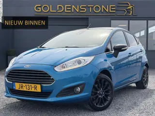 Ford Fiesta 1.0 EcoBoost Candy Blue Edition 2e Eigenaar,Navi,Clima,Cruise,5 Deurs,Pdc,Dealer Onderho