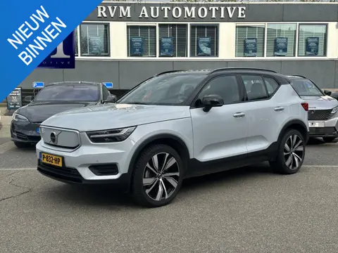 Volvo XC40 Recharge Plus SOH 93%| EERSTE EIG. ORIG. NL NAP| STOEL+ STUURVERWARMING| ELEK. TREKHAAK| 