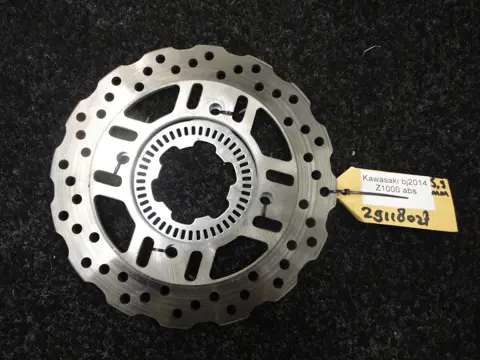 ACHTER REMSCHIJF Kawasaki Z 1000 2014 - 2016