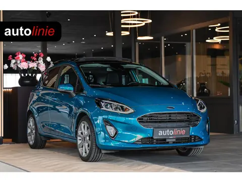 Ford Fiesta 1.0 EcoBoost Titanium, Pano, Camera, Carplay, ACC, B&O, Keyless, LED, Nw D-Riem!