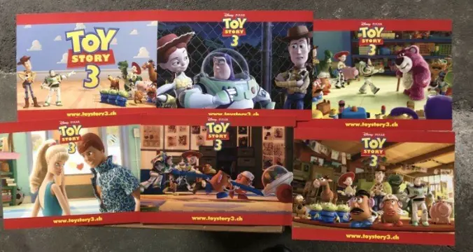 TOY STORY 3 lobbycard set.