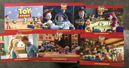 TOY STORY 3 lobbycard set.