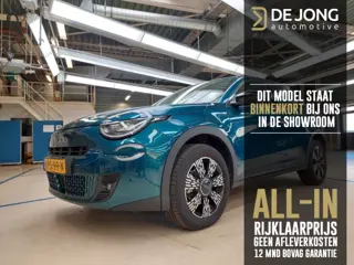 Fiat 600 1.2 Hybrid Urban ALL-INRIJKLAARPRIJS/Stoel en stuurverwarming/Navigatie/Keyless/Parkeersens