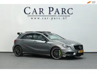 Mercedes-Benz A-klasse AMG 45 4MATIC 361+PK LED/PANORAMADAK/KUIP+LEER+S.VERWARMING+MEMORY/19" LMV/CA