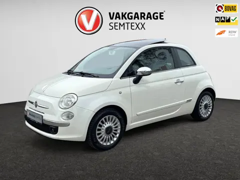 Fiat 500 1.2 Lounge | Org. NL | Automaat | Start-Stop | Airco | Panoramadak | Open Dak Elektrisch | 