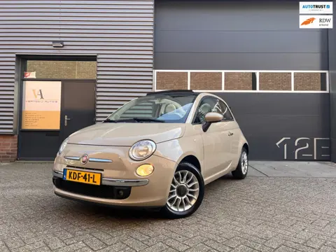 Fiat 500 C 1.2 Lounge Cappuccino Airco Rijklaar!