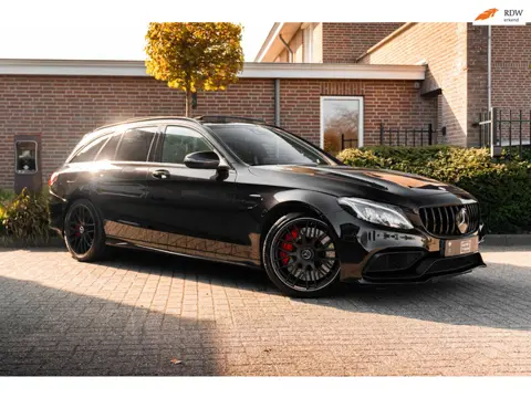 Mercedes-Benz C-klasse Estate AMG 63 S Edition 1 510 PK Pano Burmester Sportuitlaat Keyless 19''