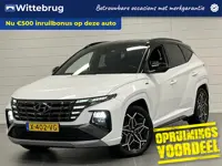 Hyundai Tucson 1.6 T-GDI PHEV N Line 4WD TREKHAAK | TWO TONE | NAVIGATIE | PARKEERCAMERA | SPORTIEF!