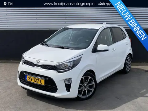 Kia Picanto 1.0 CVVT Design Edition Navigatie, Lederen bekleding, Nieuw geleverd en dealeronderhoude