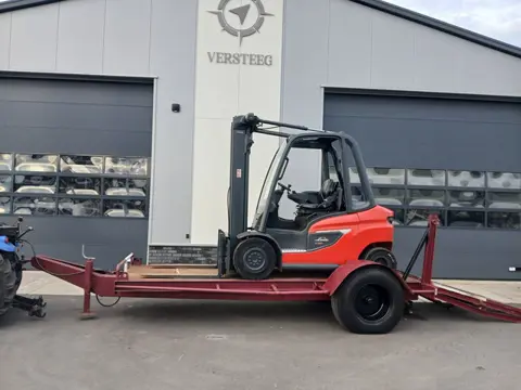 Heftruck oprijwagen!