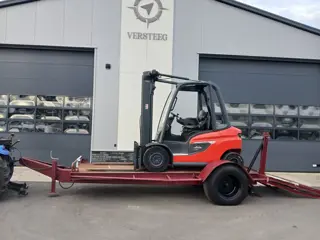 Heftruck oprijwagen!