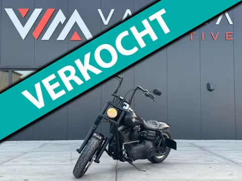 Harley Davidson Chopper 96 FXDF Dyna Fat Bob 2010 Ape hanger Duoseat Bobber Vance & Hines Dealer ond