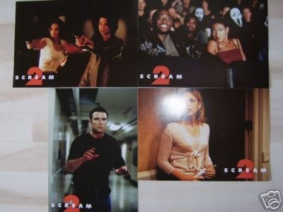 SCREAM 2 lobbycard set.