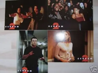 SCREAM 2 lobbycard set.