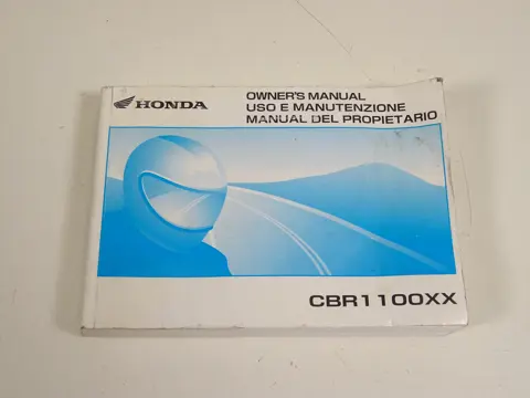 INSTRUCTIEBOEKJE Honda CBR 1100 XX 1999 - 2006