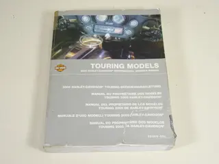 INSTRUCTIEBOEKJE Harley Davidson Touring 2000 - 2017