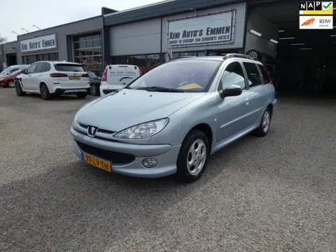 Peugeot 206 SW 1.4 X-line|Airco|Lage KM|Nw.APK|Dealer Ond.|LM-Velgen|Trekhaak