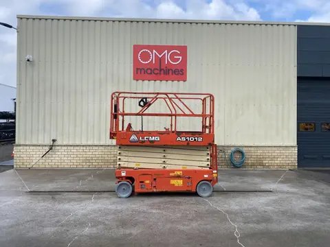 2018 LGMG AS1012, Schaar hoogwerker, 12 meter