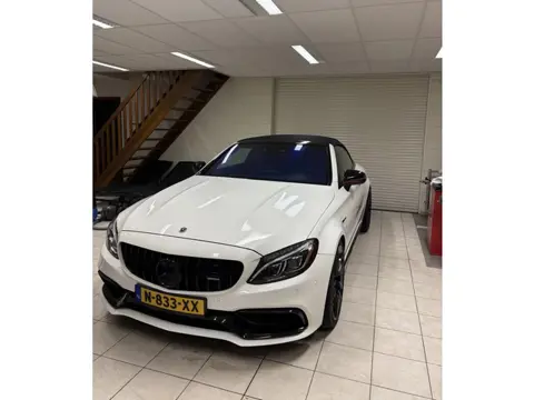 Mercedes-Benz C-klasse Cabrio AMG 63 Burmester Clima Leer