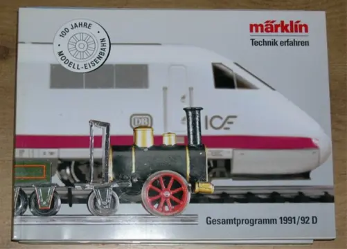 Marklin Hoofd catalogie1991-1992