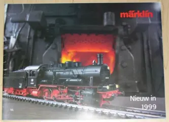 Marklin folder nieuwigheden 1999