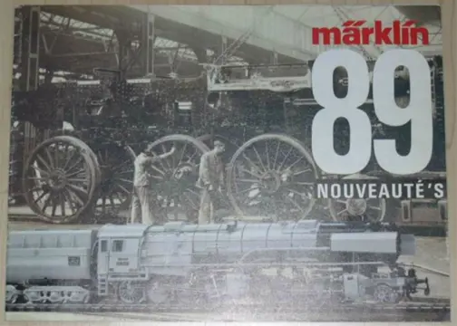 Marklin folder nieuwigheden 1989