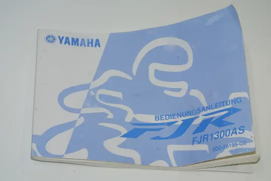 INSTRUCTIEBOEKJE Yamaha FJR 1300 2006 - 2012